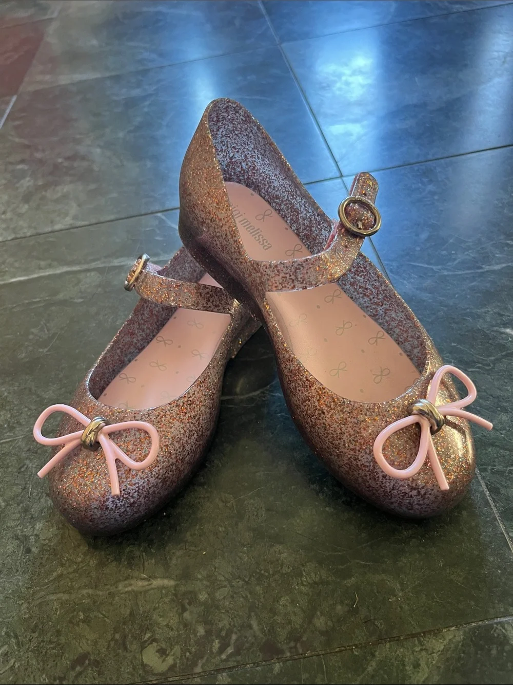 Mini Melissa sparkling glitter